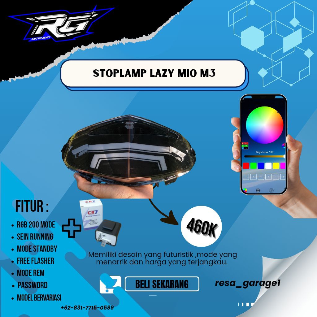 stoplamp lazy Yamaha mio m3