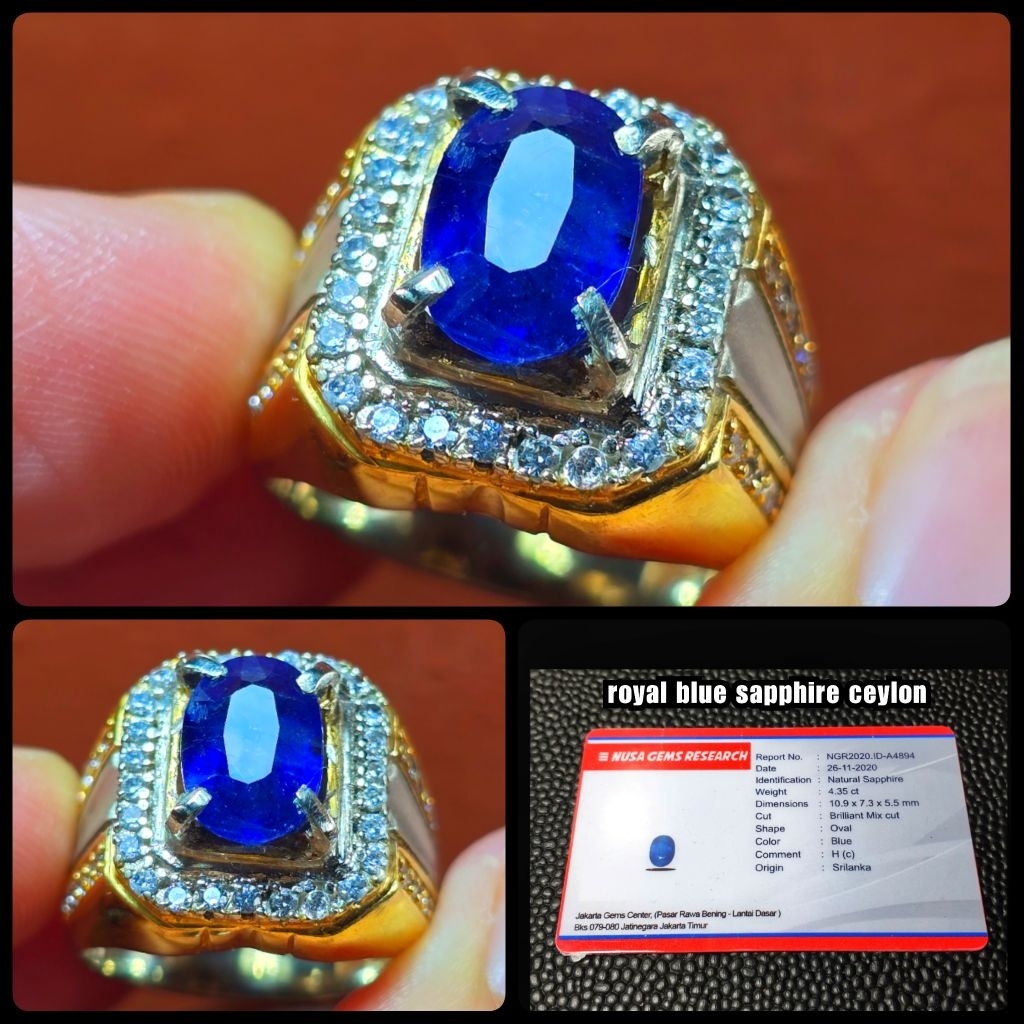 royall blue sapphire srilanka ceylon HQ