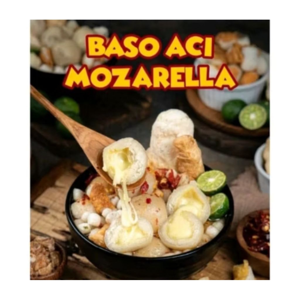 bakso aci keju mozarella