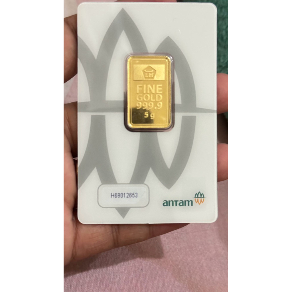 Logam Mulia Emas Antam 1 Gram 999.9 Murni, Kualitas Tinggi