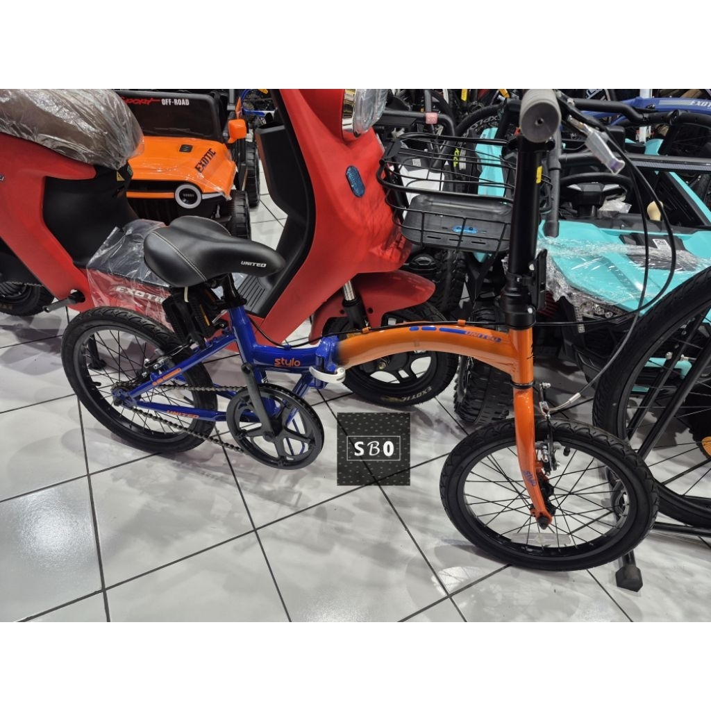 sepeda lipat 16" United Stylo Sale