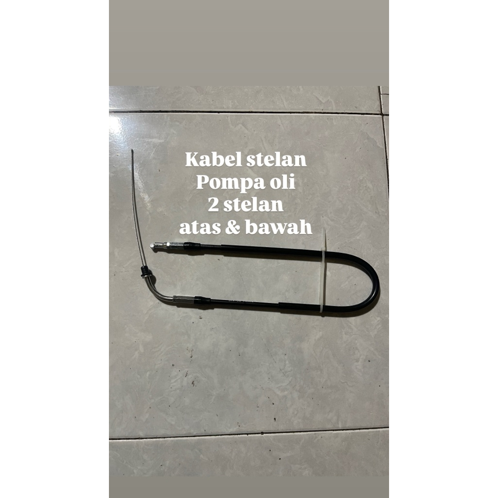 STELAN POMPA OLI SAMPING RX-KING / RX-SPESIAL