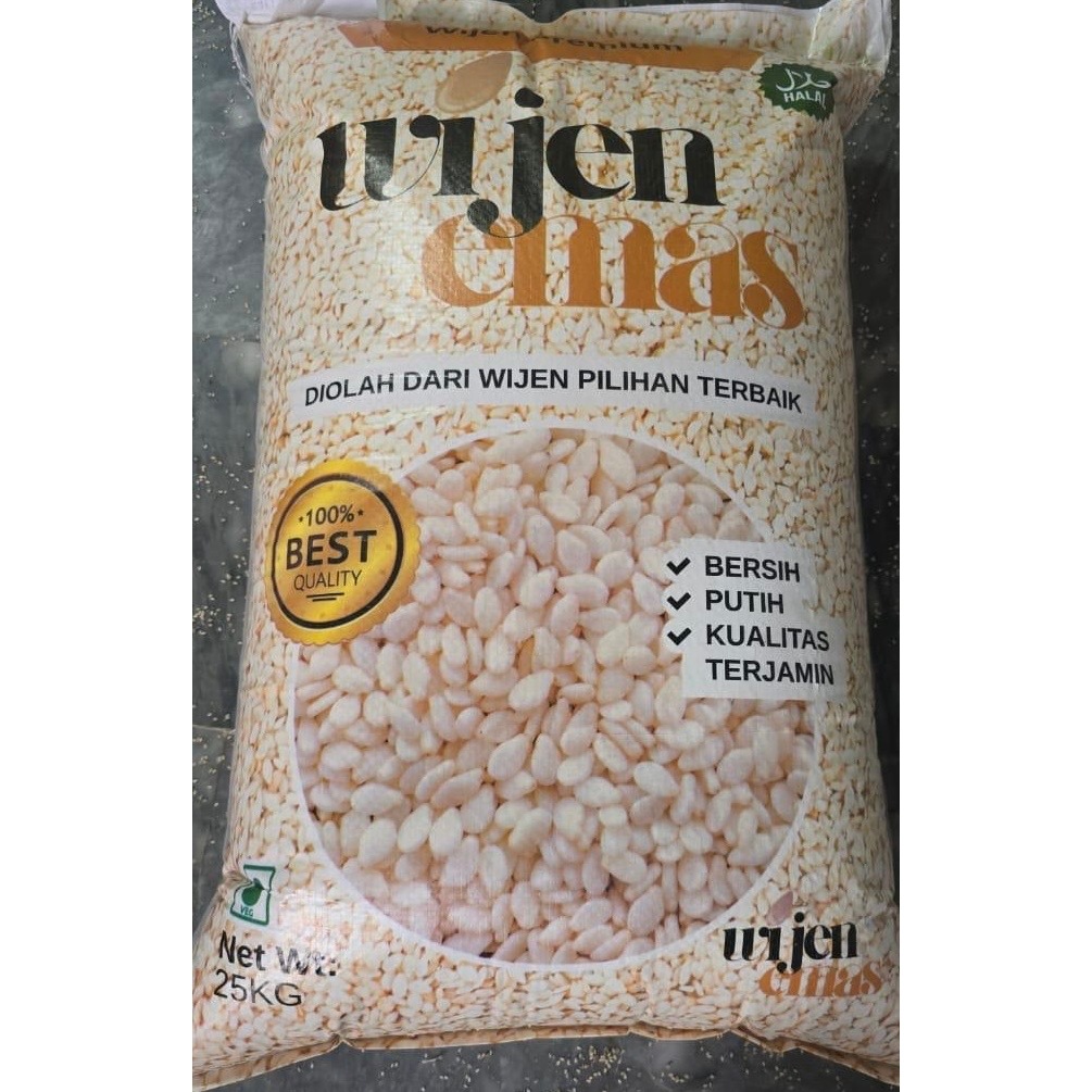 Wijen Putih Premium 25kg