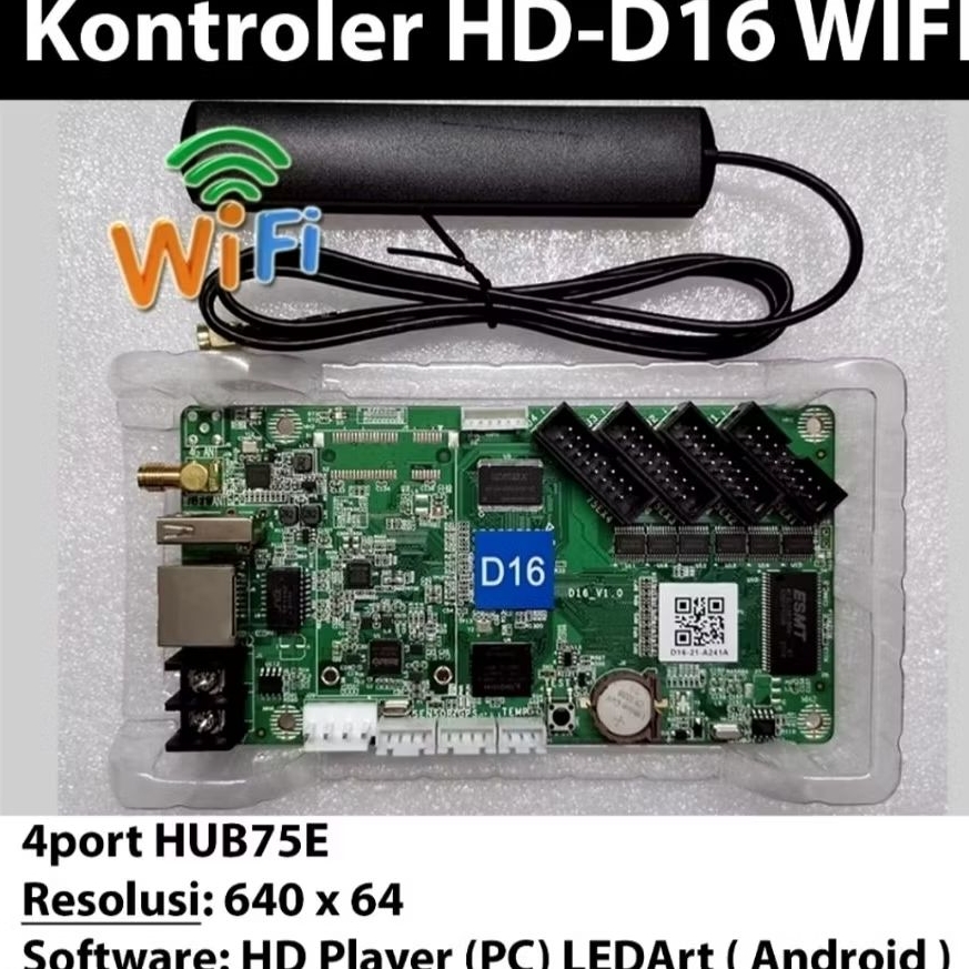 huidu hd d16 wifi kontroler Videotron