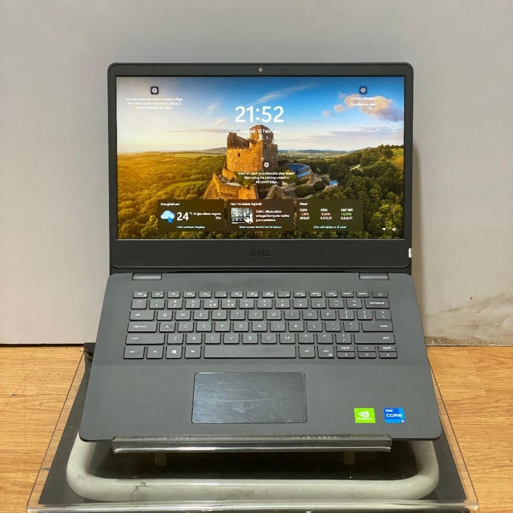 LAPTOP DELL VOSTRO 14 3400 CORE I5 GEN 11 DUAL VGA NVIDA MX330 RAM 4GB SSD 256GB