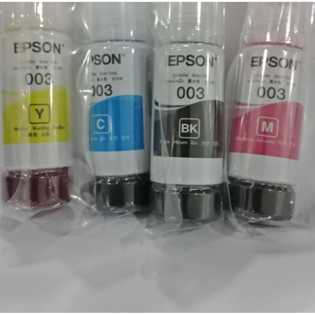 tinta Epson 003 satu set.