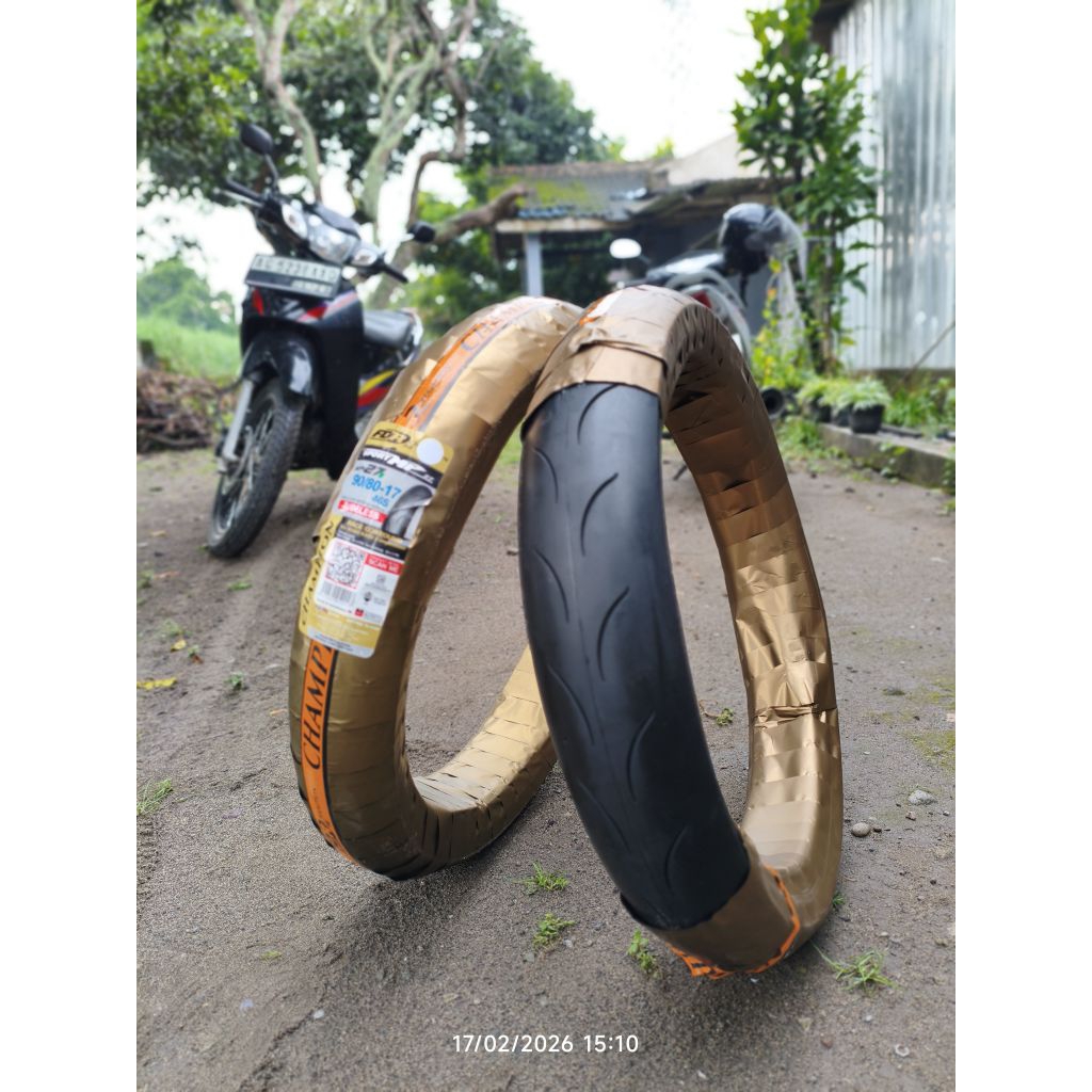 BAN FDR SPORT MP27 SOFT COMPOUND UKURAN 90/80 RING 17 TUBLESS ORIGINAL