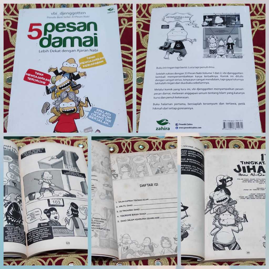 Seken/Preloved Buku/Komik 5 Pesan Damai