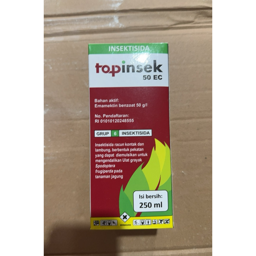 top insek 50 ec 250 ml. insektisida