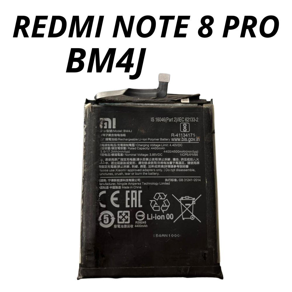 BATERAI REDMI NOTE 8 PRO BM4J ORI COPOTAN SEHAT TESTED