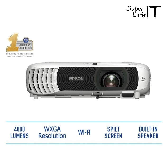 Epson projector EB W55 WXGA 3LCD Proyektor 4000 lumens WXGA WIFI BUILT IN SPEAKER