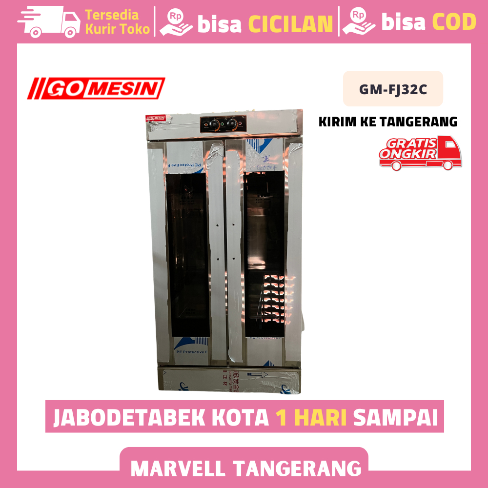 Proofer Listrik Getra Fj 30c Proofer Roti 30 Tray Stainless Garansi Resmi