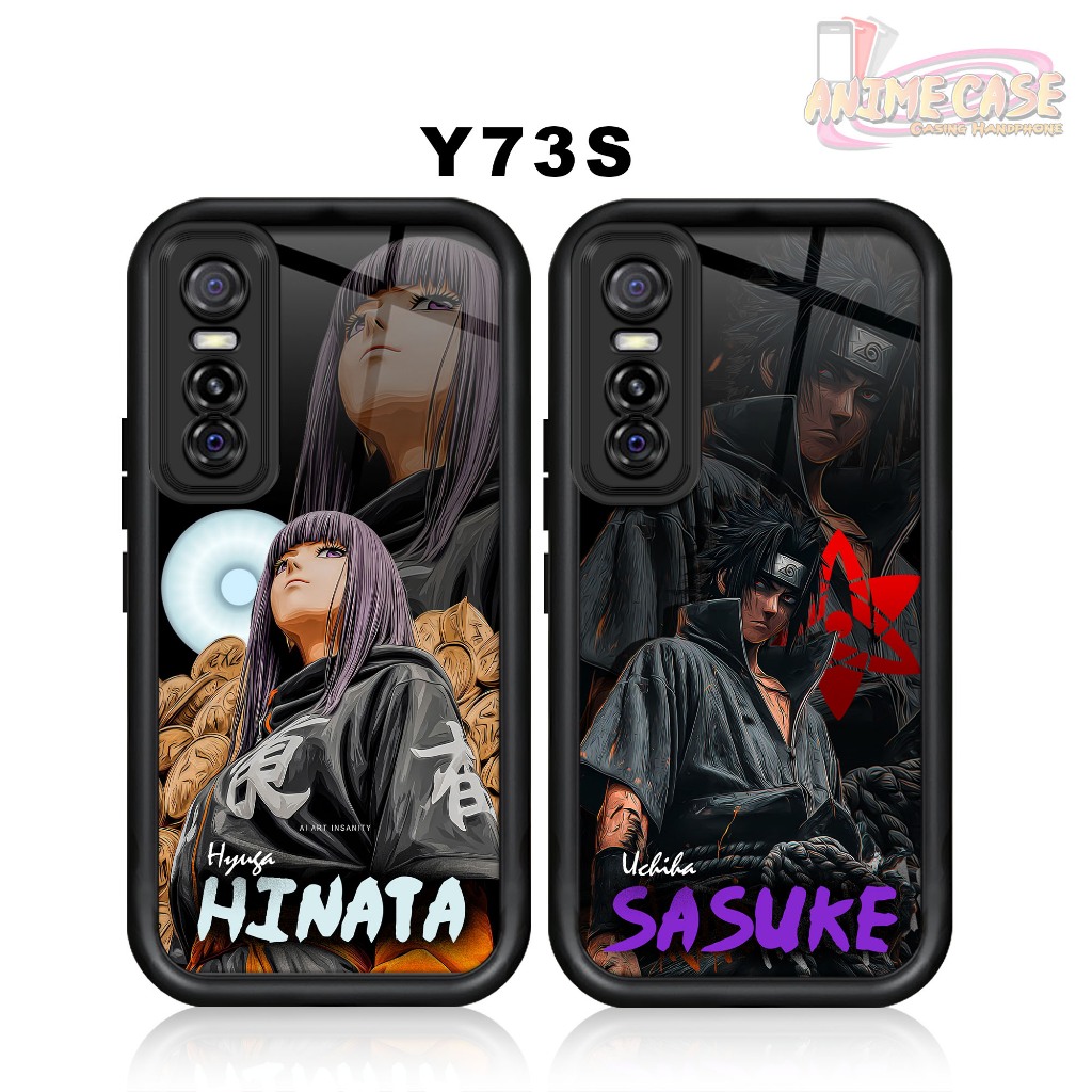 Softcase glossy VIVO Y73S 5G Casing Case Hp Silikon Protek kamera ANIME1