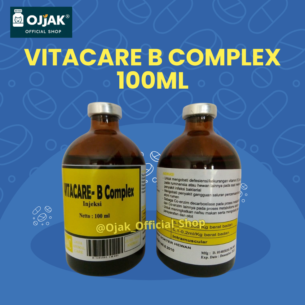 Vitacare B Complex Shopee icon arrow right Hobi & Koleksi icon arrow right Perawatan Kesehatan Hewan