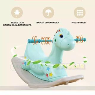 Molion Ride On 3in1 Mainan Anak Kuda Anak Kuda Kudaan Rocking Horse
