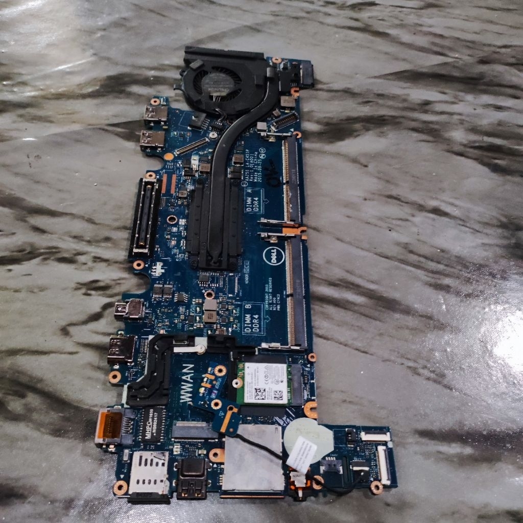 motherboard Mainboard Mobo normal laptop dell E7270 core i5 -6300U