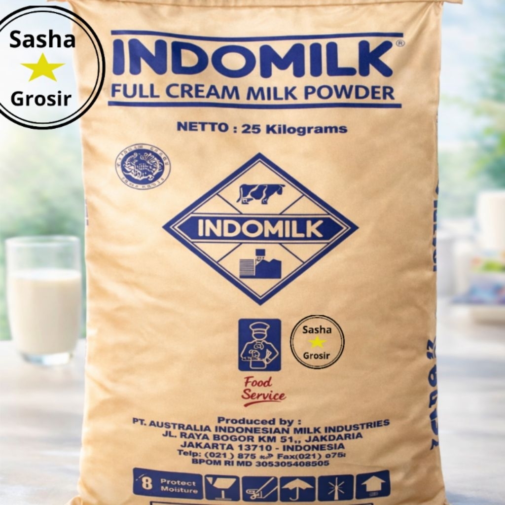 (1kg) Indomilk Full Cream Powder (Susu Bubuk Indomilk) 1kg