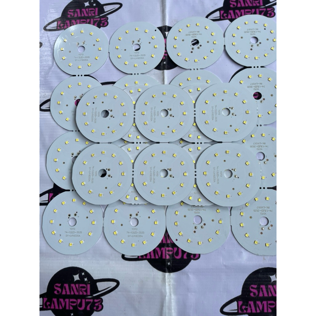 PCB LED DC 20WAT TANPA DRIVER