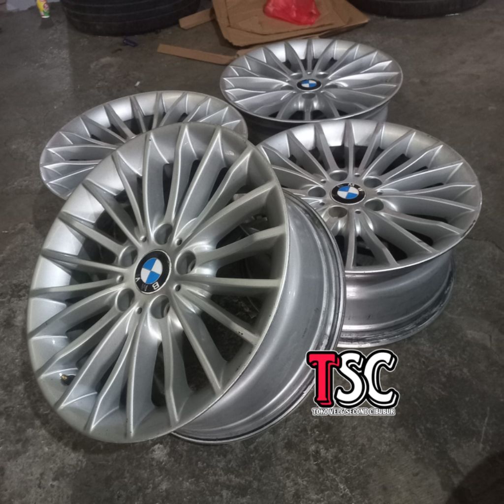 VELG COPOTAN BMW F30 SERI 3 RING 17 PCD 5X120 SILVER VELG ONLY