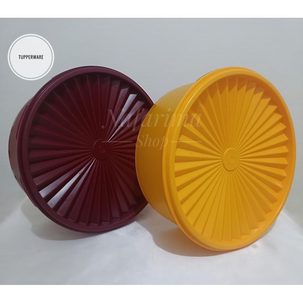 super deco 2liter toples krupuk tupperware 2 liter baru