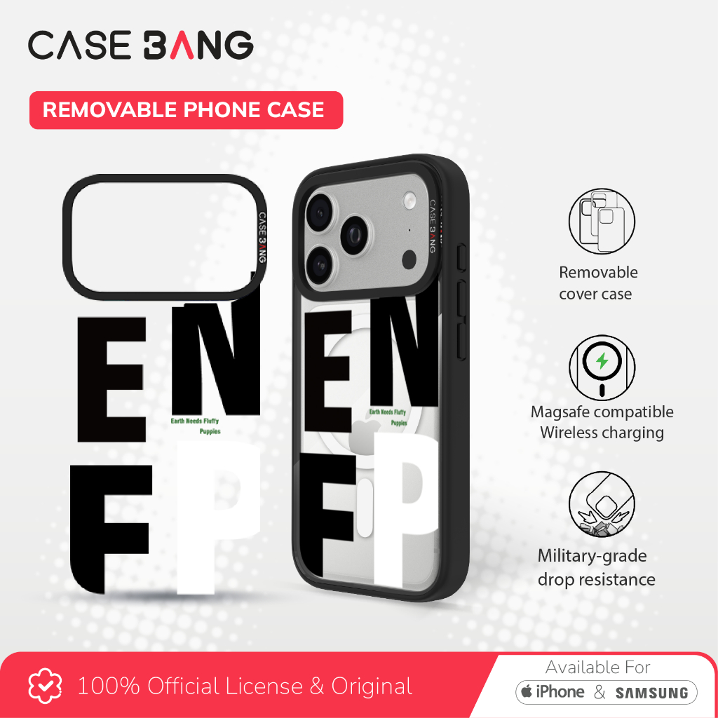 Casebang Removable Phone Case Cover MBTI Series - ENFP Imagisnap Magnetic Casing Iphone