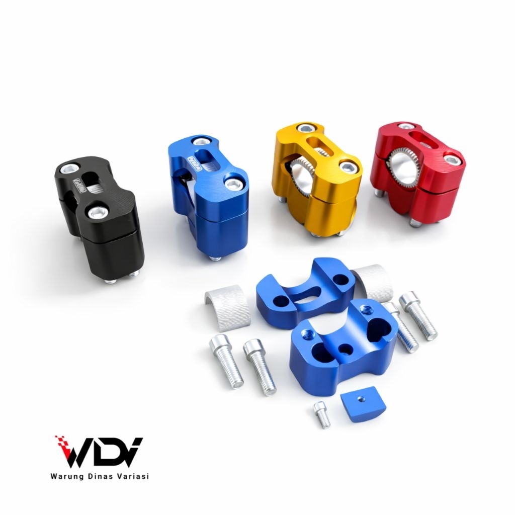 Raiser Peninggi protaper fatbar Rbt dudukan raiser Peninggi setang original full CNC Motor universal