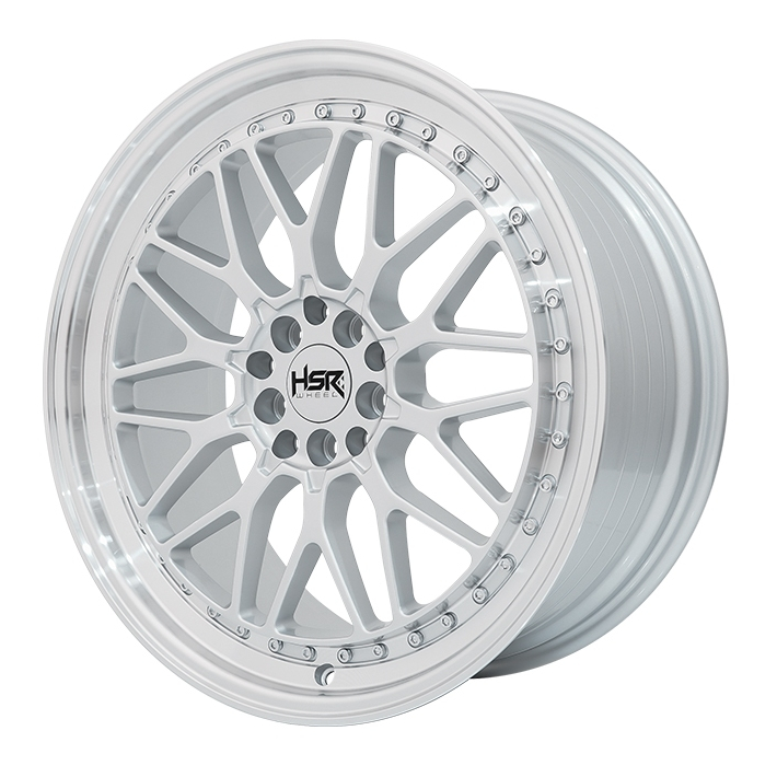 Velg mobil racing ring 19 HSR SIGI pcd 5x108-5x114 for chery alphard civic camry ring 19 silver