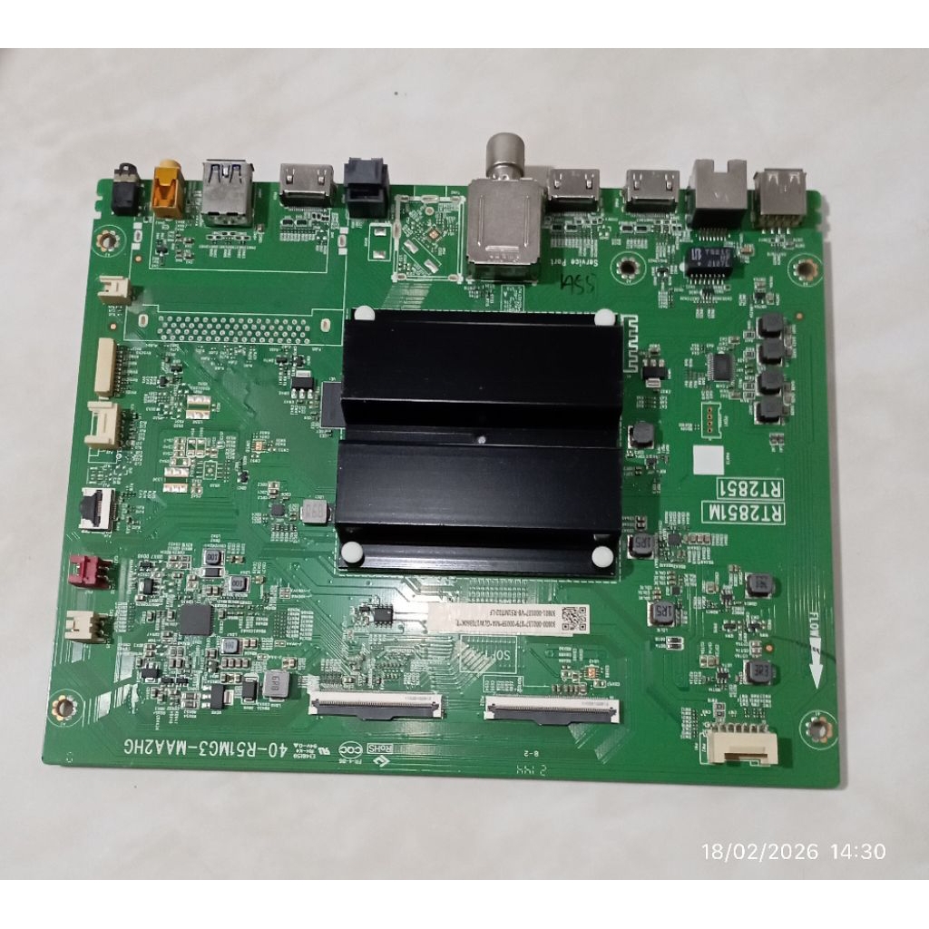 MB MOBO MAINBOARD MODULE MESIN TV TCL 55Q725
