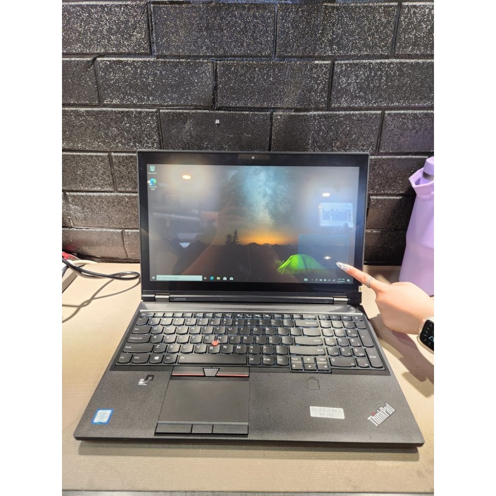 Laptop Lenovo Thinkpad P51 Core i7 7820HQ Ram 32GB Ssd 512GB Vga Nvidia Quadro M2200 4GB Layar 15in 