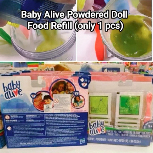 Baby Alive Powdered Doll Food Refill Original Hasbro