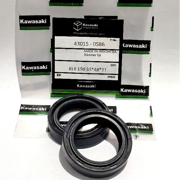 Seal Shock  Ninja R rr Seal Shock Depan ninja rr R Ukuran 33