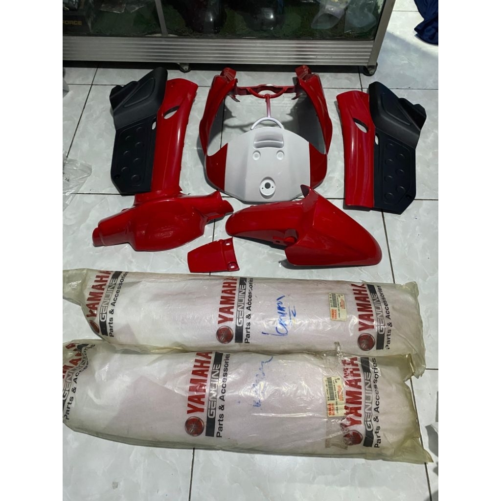 body halus nouvo lele merah original cover body halus full nouvo lele merah original yamaha
