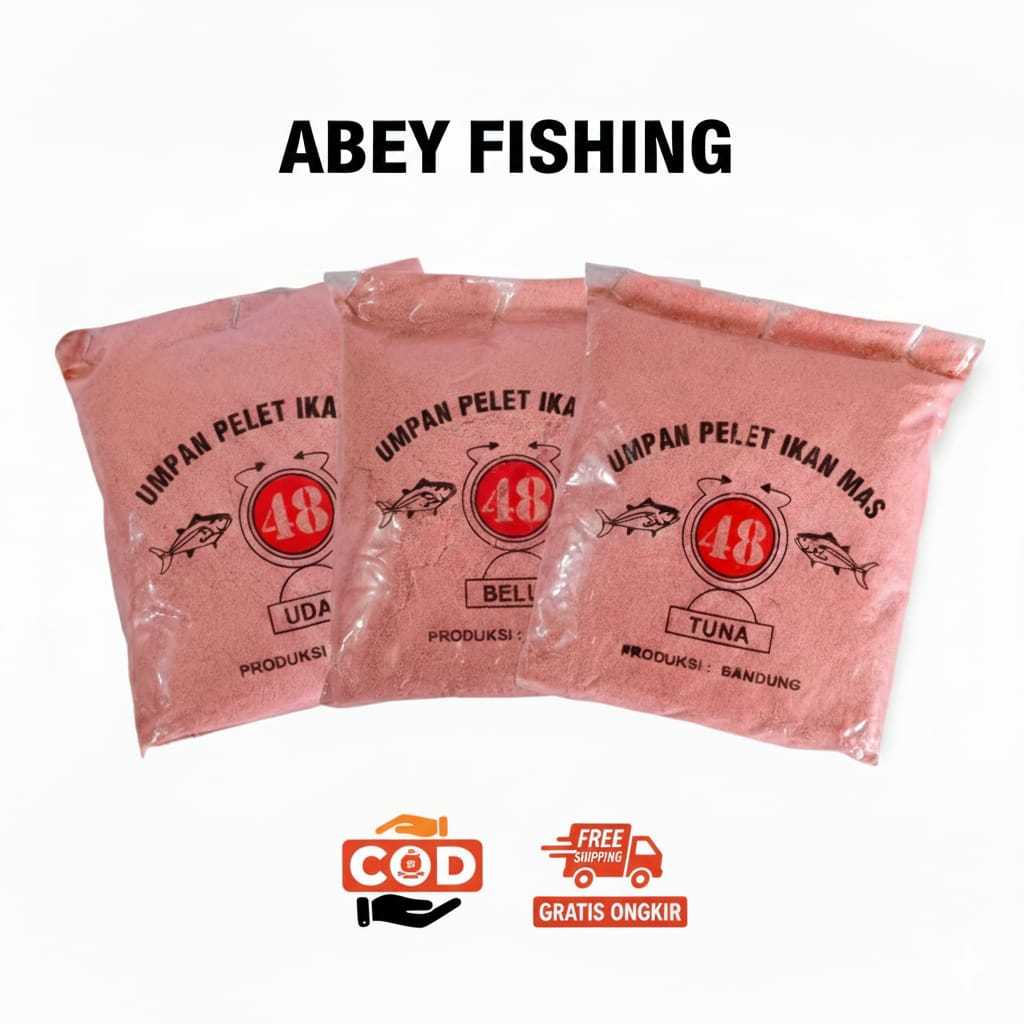 Umpan Pelet Ikan Mas 48 Original - Umpan Pancing Ikan