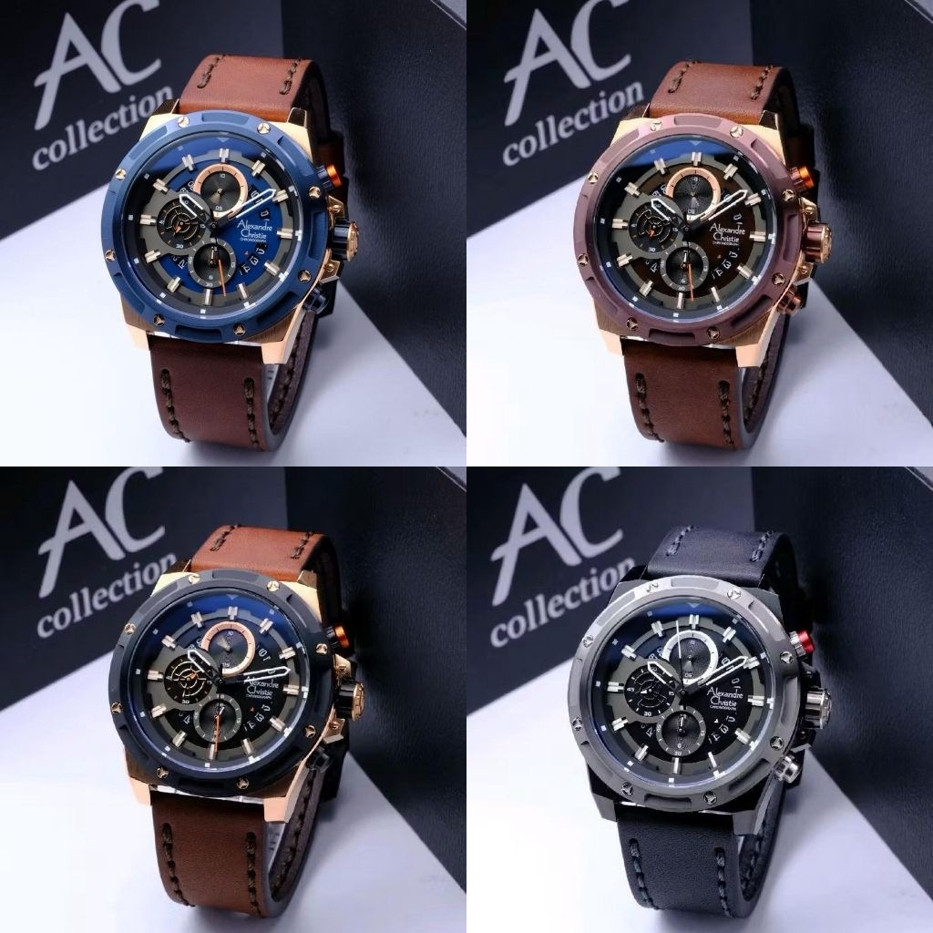 Jam Tangan Pria Alexandre Christie 6506 AC6506 6506MC [ORIGINAL]