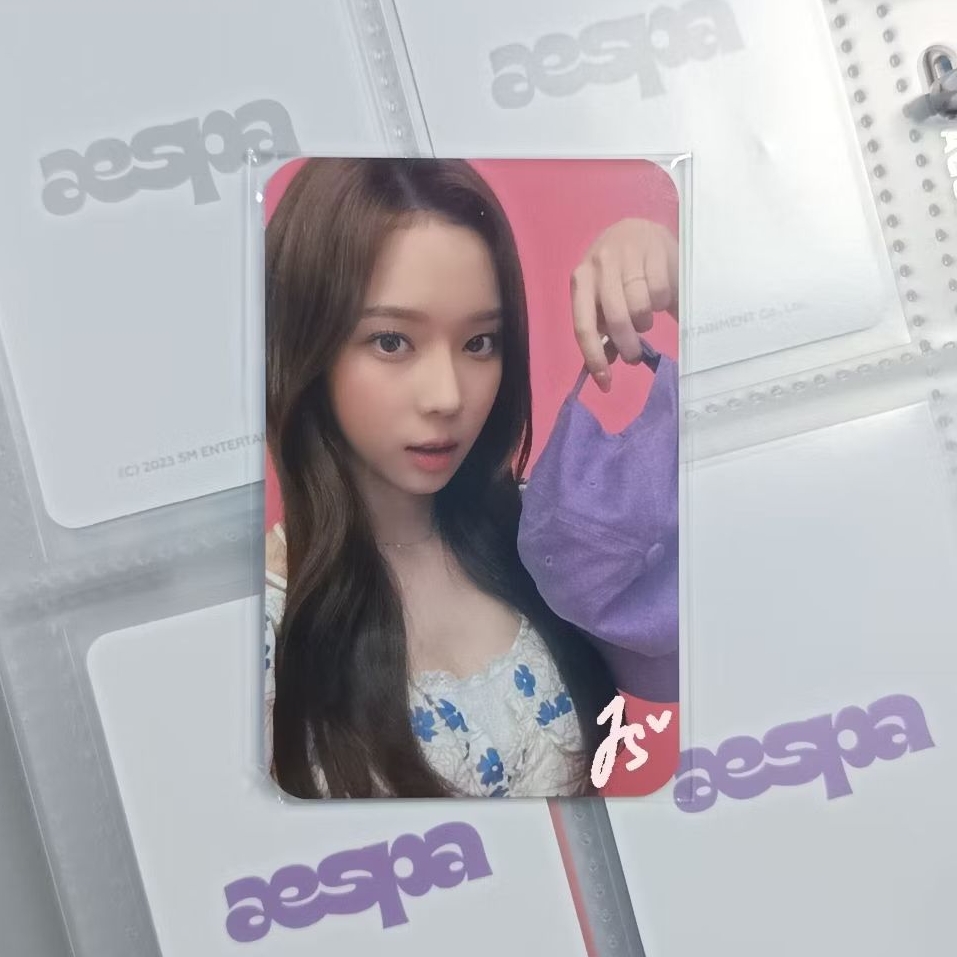 aespa Winter Caendy Ball Cap Photocard