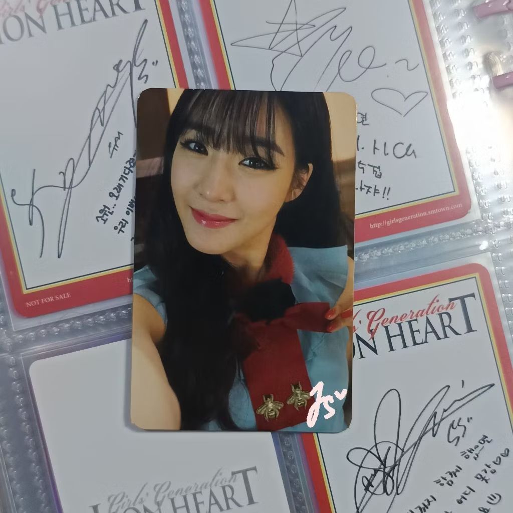 SNSD / Girls' Generation Tiffany Lion Heart Photocard