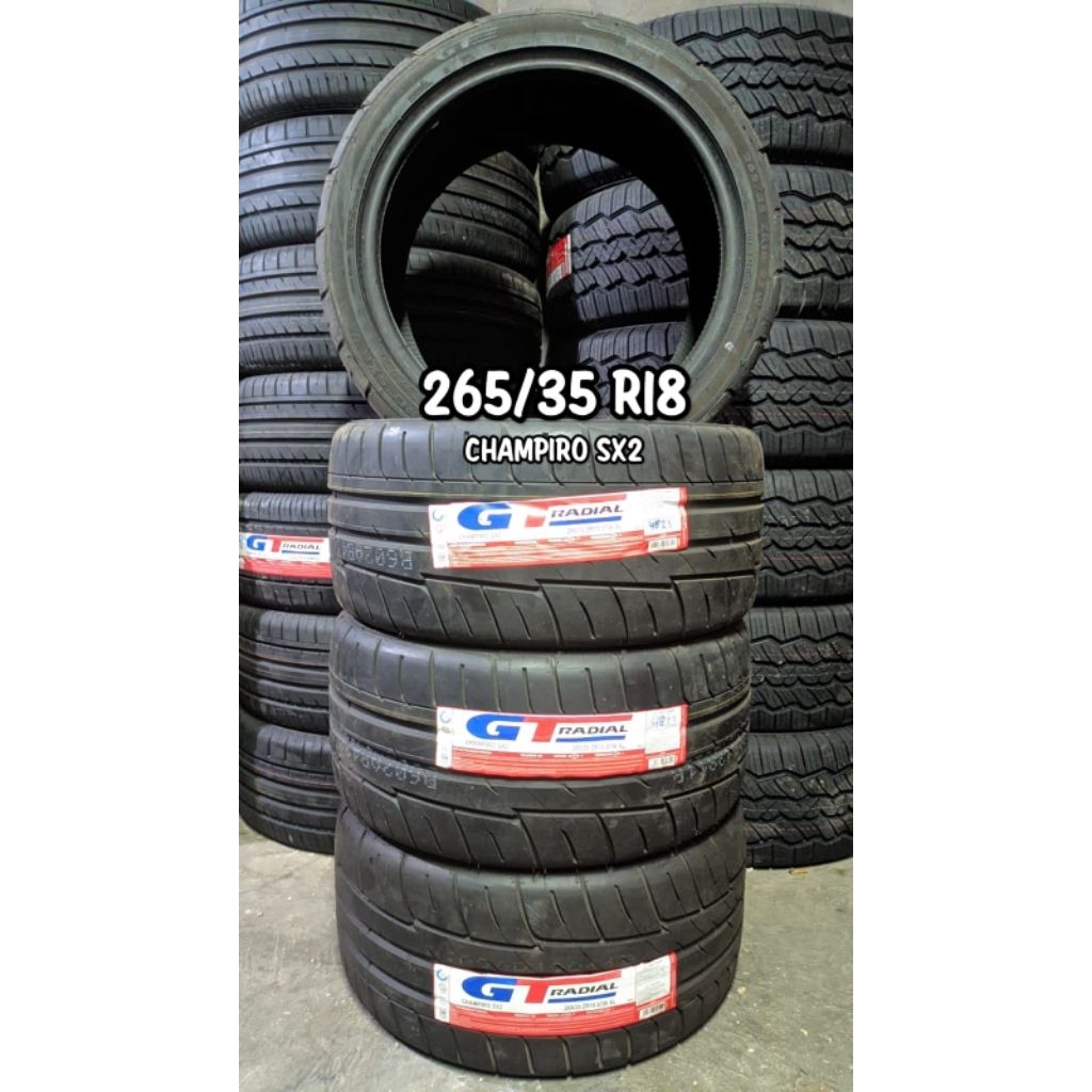 Ban baru GT Champiro 265/35 R18 SX2