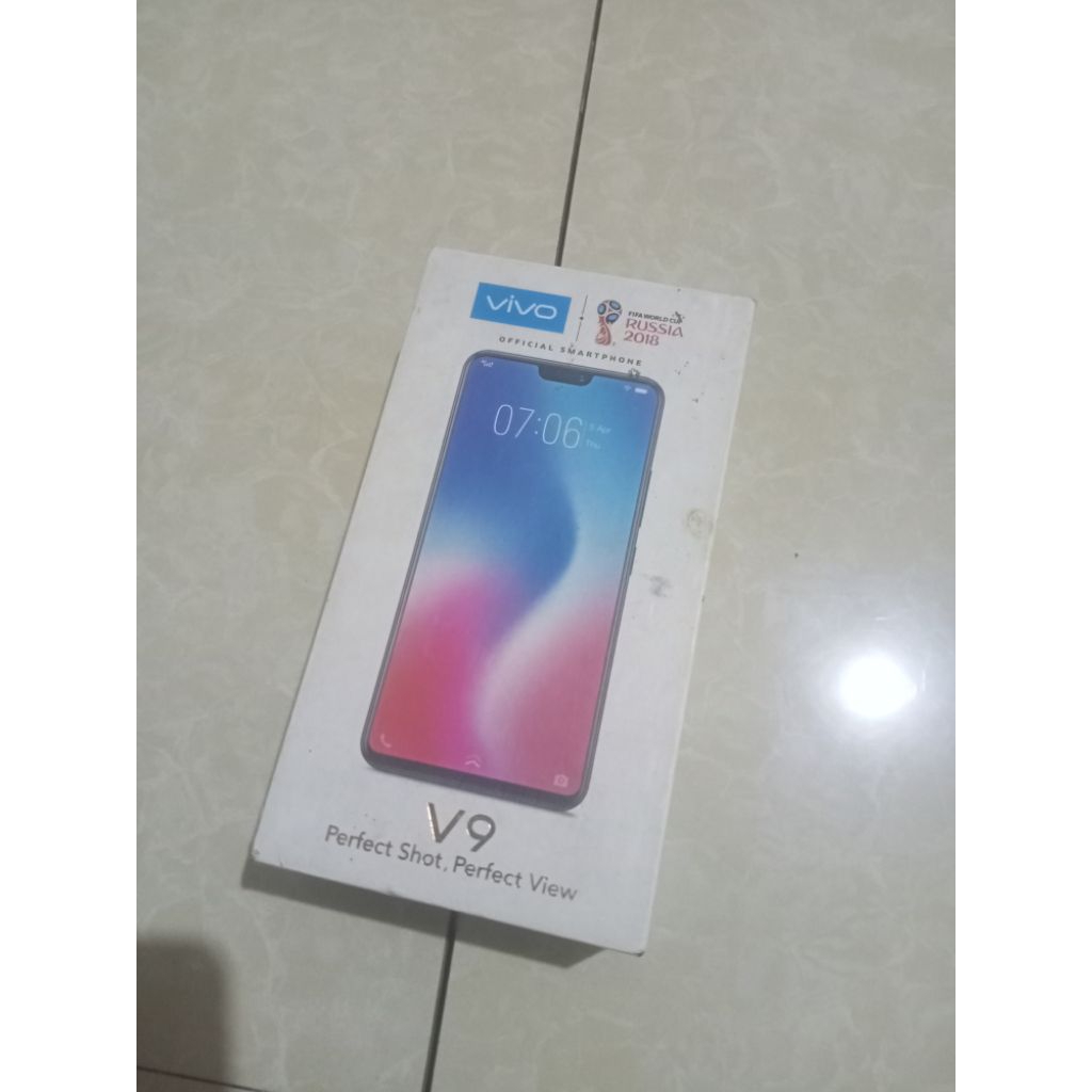 kardus Vivo v9 original copotan