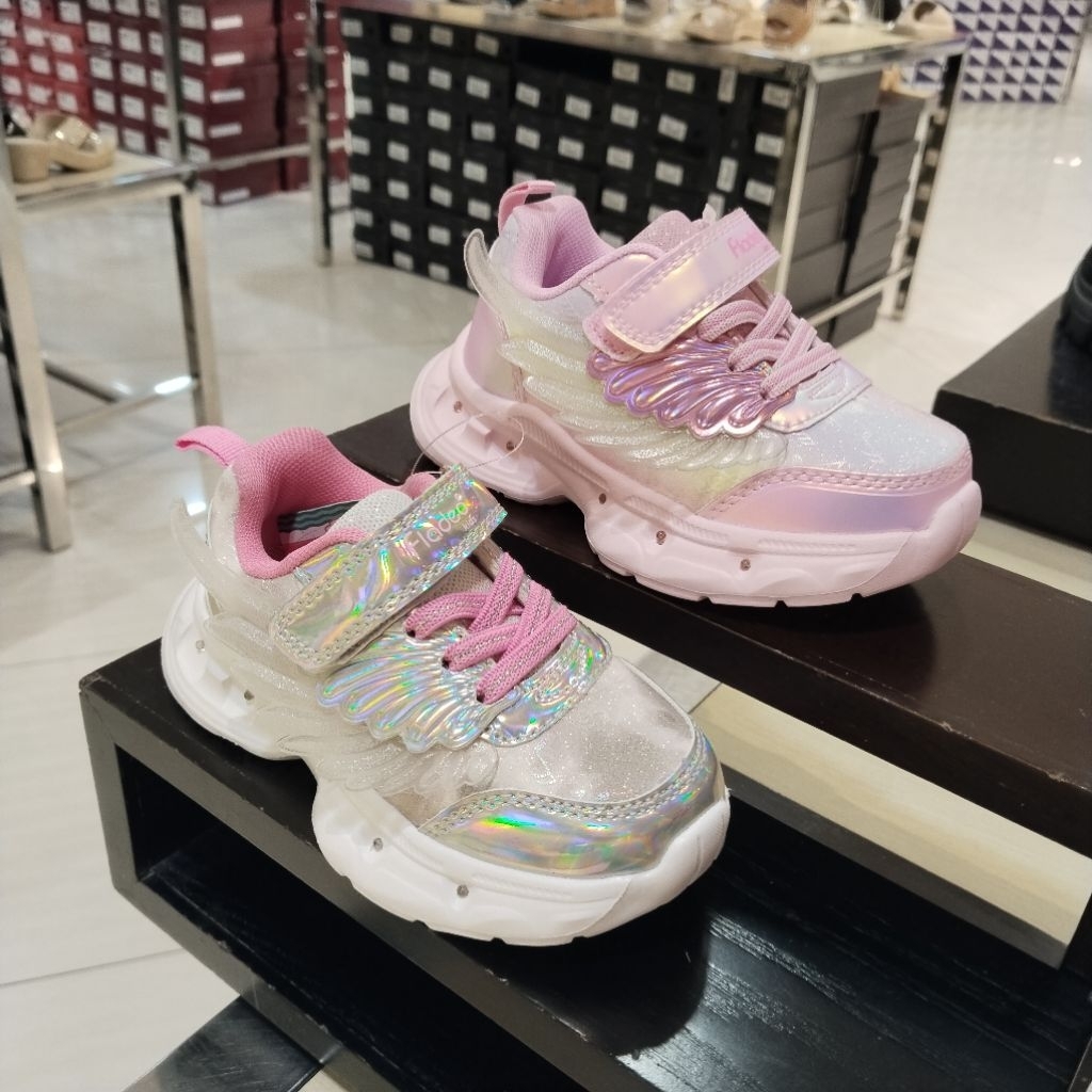 FLADEO KIDS sepatu sneakers anak lampu perempuan lucu