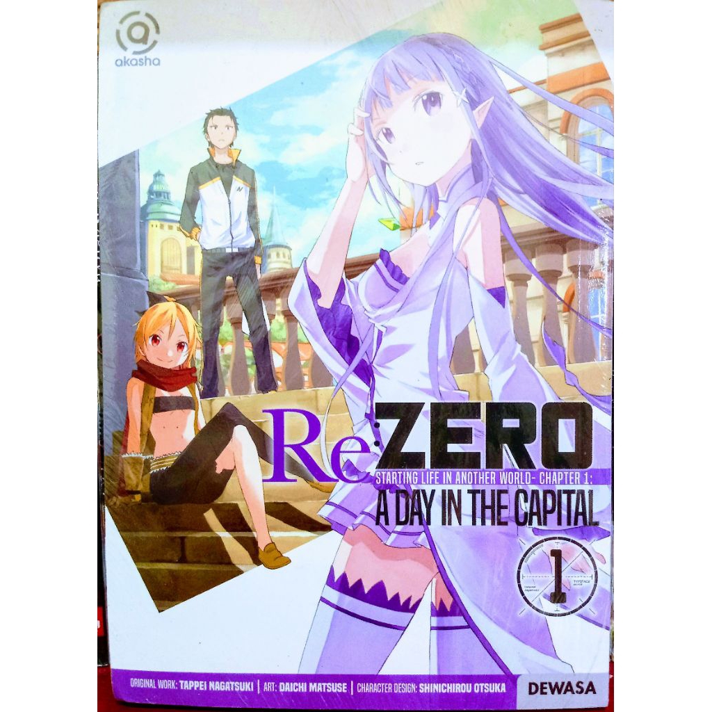 KOMIK RE ZERO VOL. 1-3