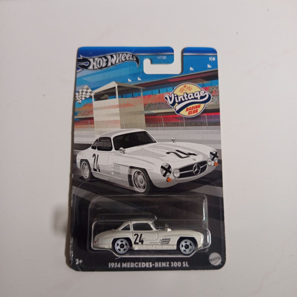 Hot wheels Mercedes Benz 300 SL silver series