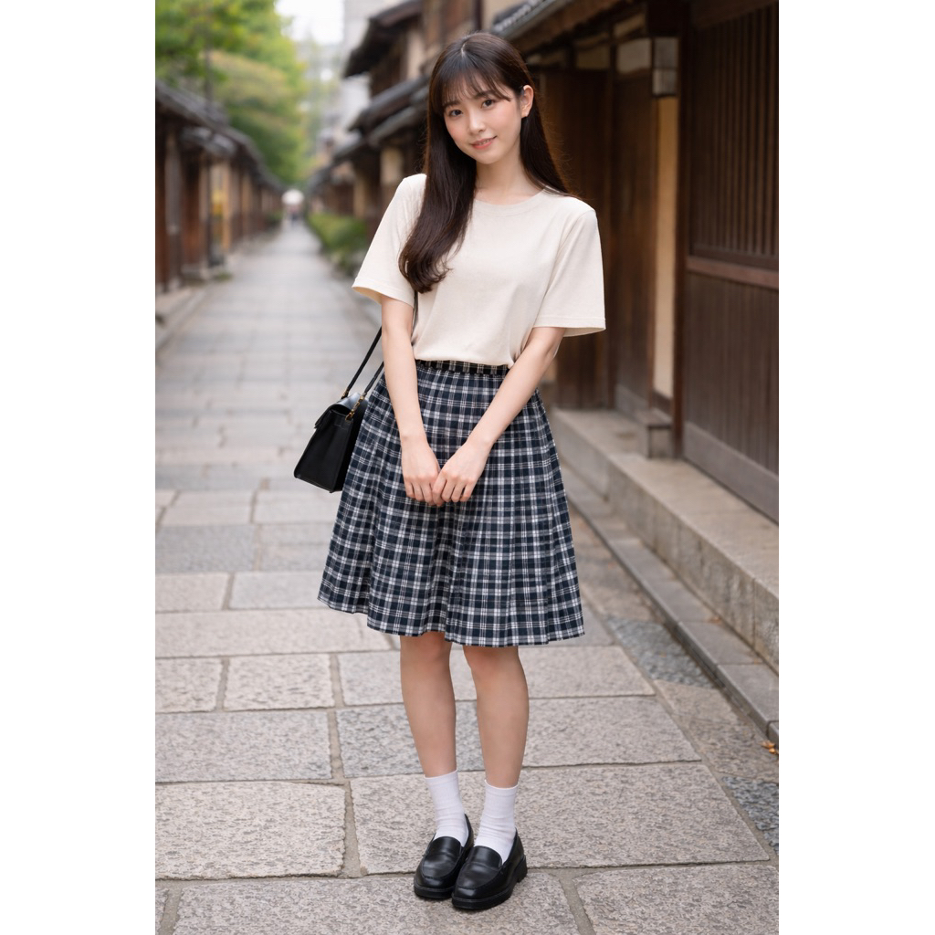 Rok Axes femme Mini (Karet kurang kenceng)