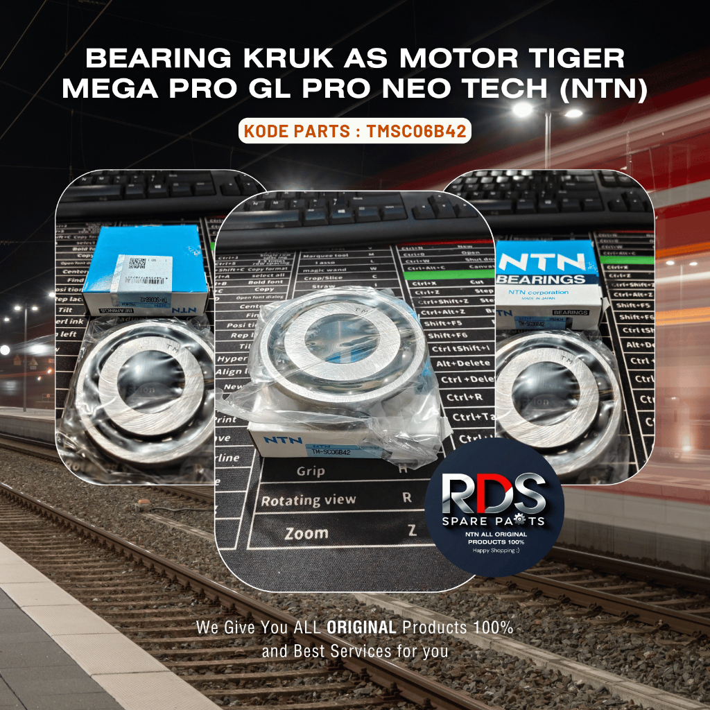 BEARING KRUK AS TIGER MEGA PRO GL PRO NEO TECH TMSC06B42 NTN ORIGINAL