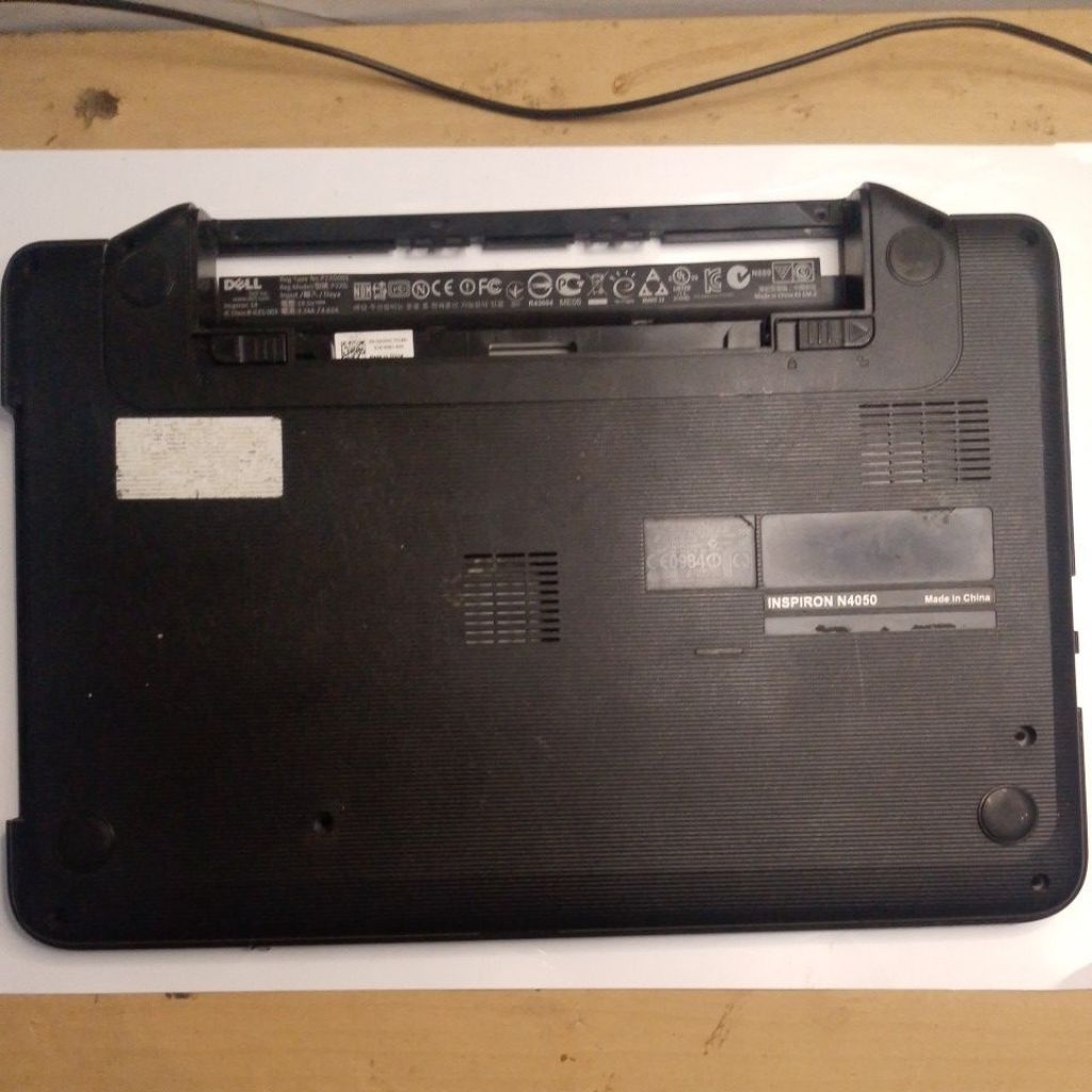 Casing Bawah / Bottom Case Laptop Dell Inspiron N4050 Original Bekas