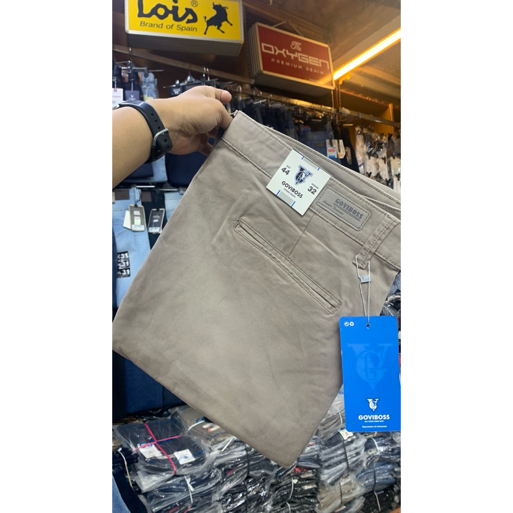 CELANA CHINOS PRIA GOVIBOSS PREMIUM JUMBO