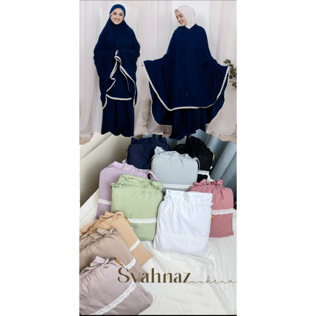 Mukena syahnaz by eltu