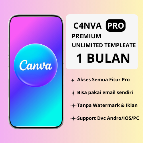 10.000++ Link Template Canva Pro - Bisa Edit di HP & Laptop Selamanya
