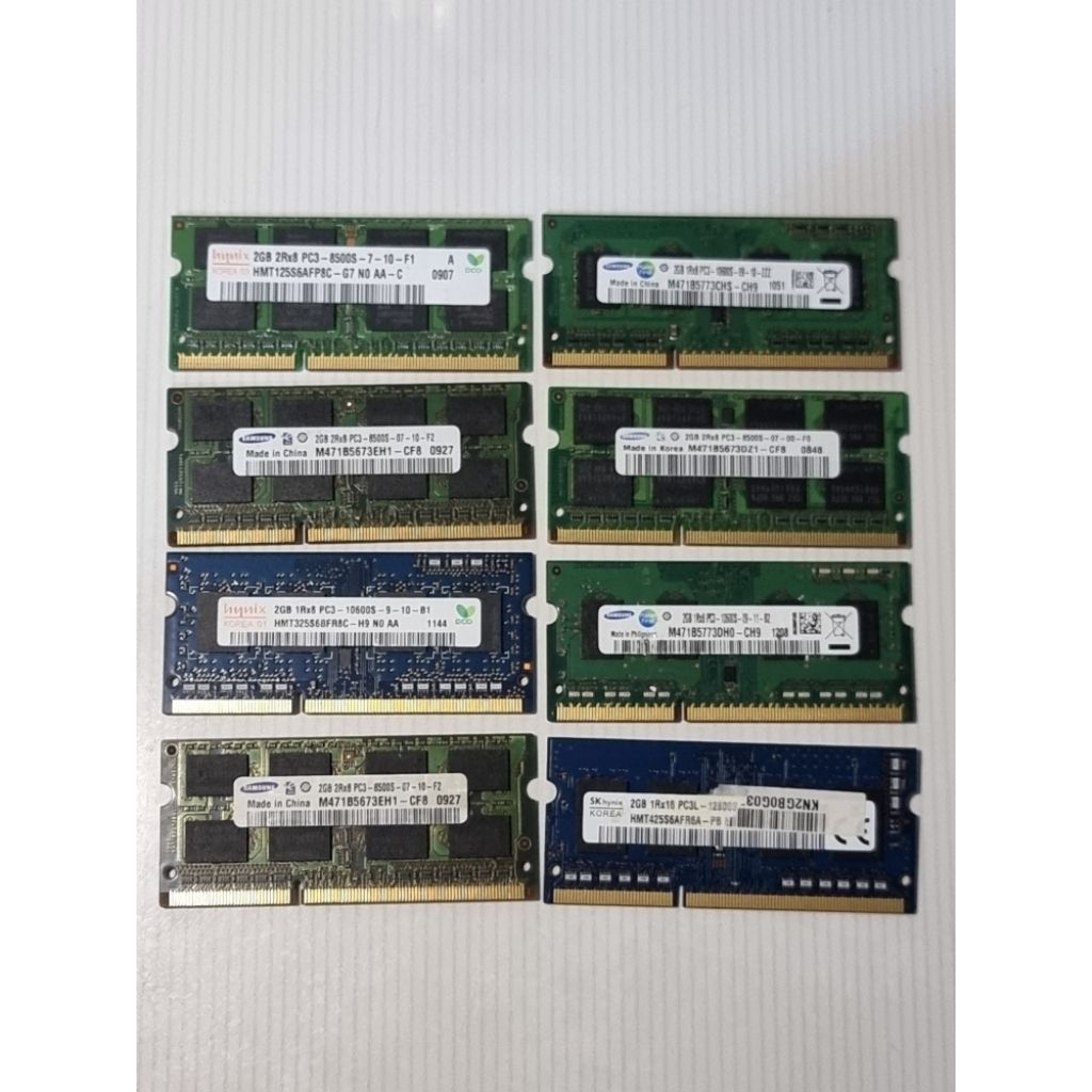 Sodimm DDR3 2GB DDR3L 2GB Ramm Laptop