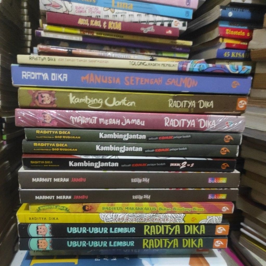 Buku dan komik - Raditya Dika - Original