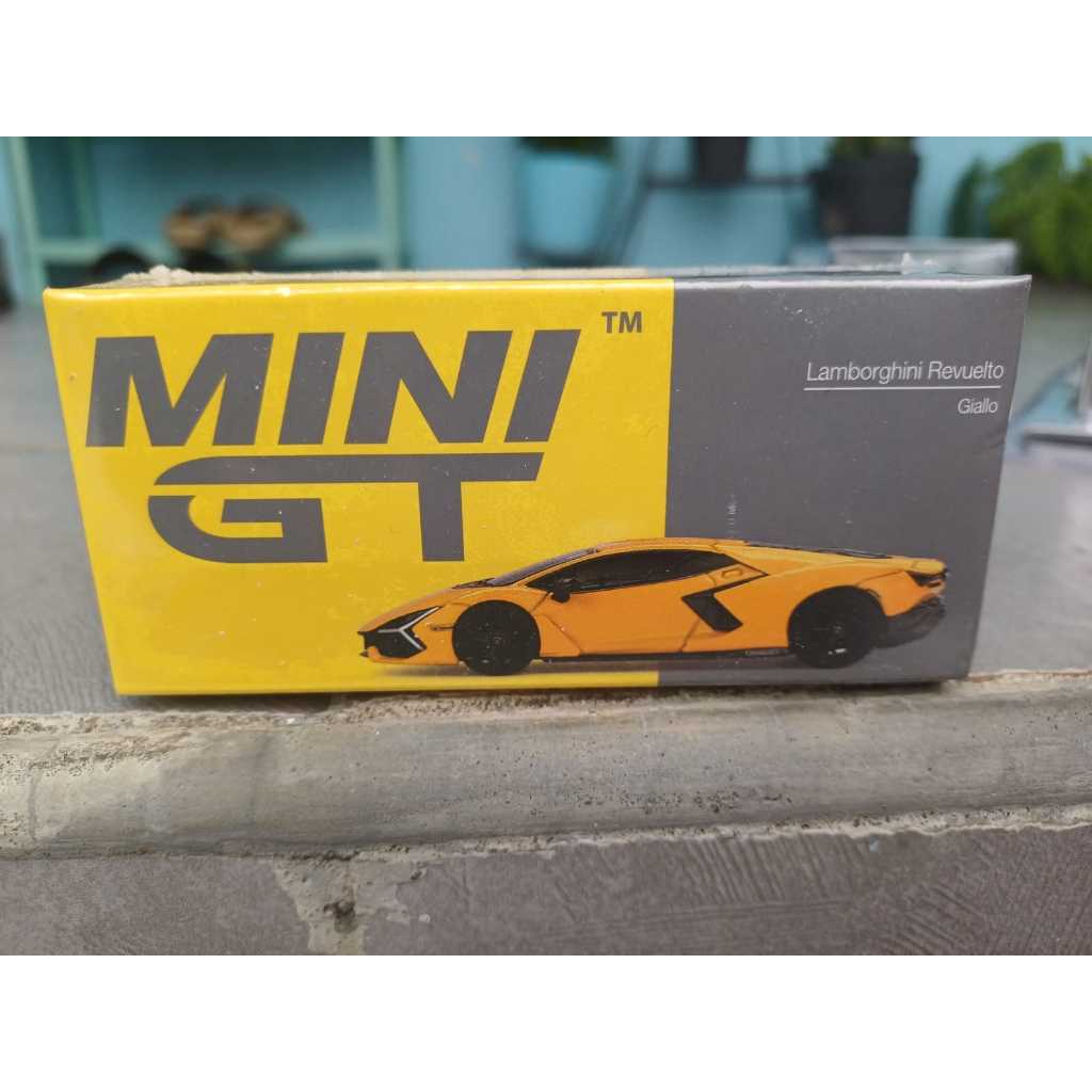 MINI GT 886 Lamborghini Revuelto Giallo Box Pack New